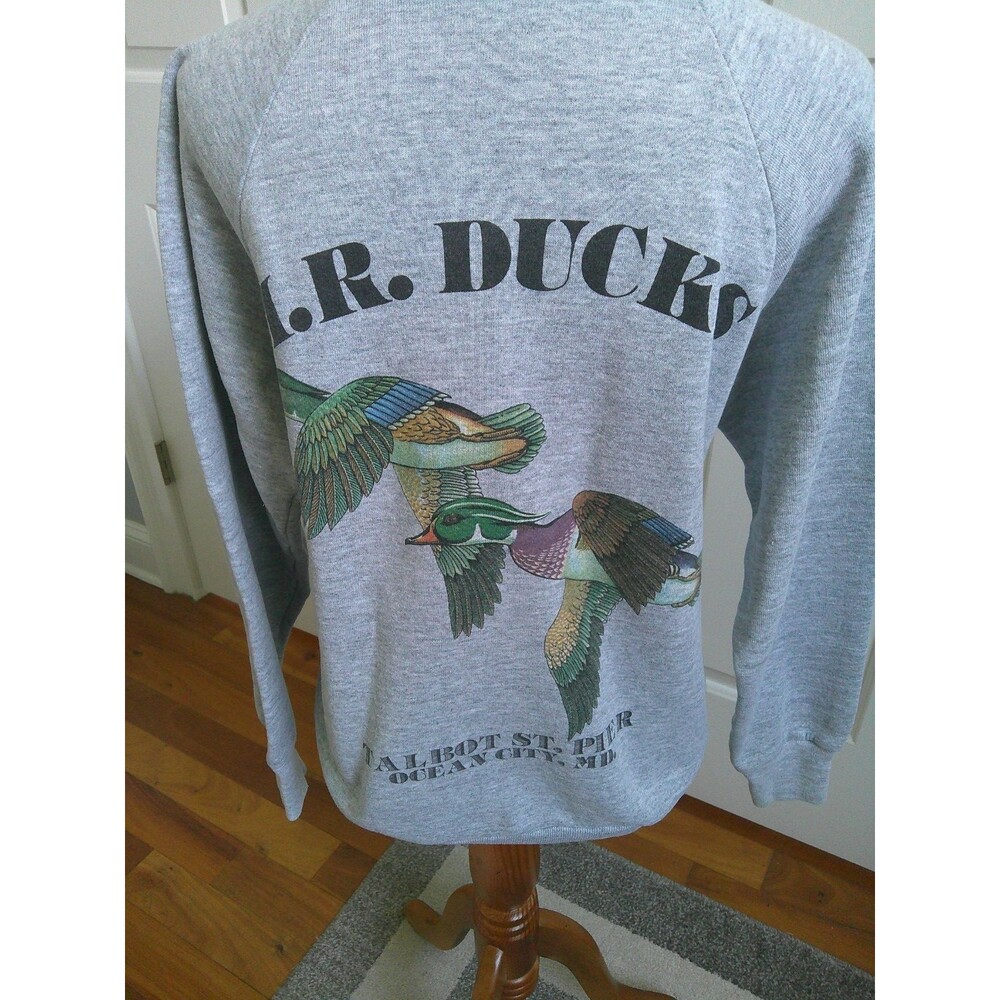 Vintage 1991 M. R. Ducks Talbot St. Pier Ocean City Maryland Sweatshirt   Small